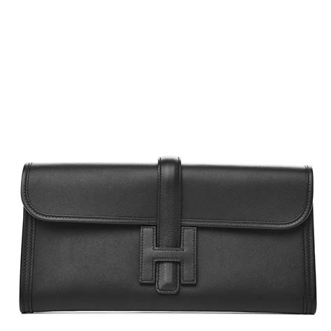 hermes jige clutch black|jige elan 29 clutch.